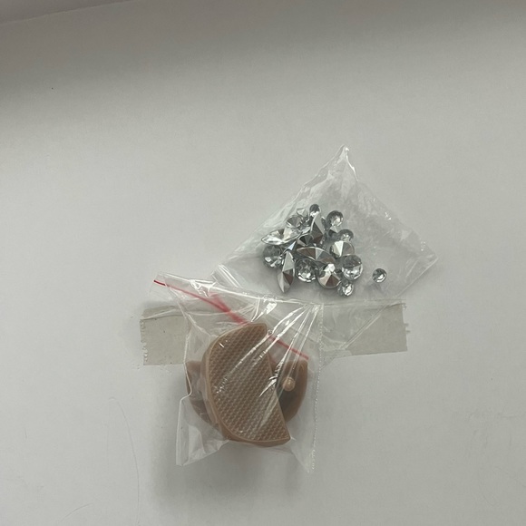 Badgley Mischka Rhinestone Heels - Picture 6 of 6